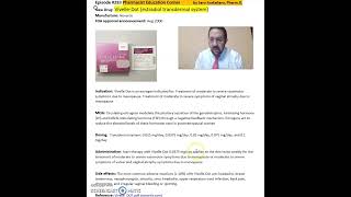 VivelleDot estradiol transdermal system Treatment of vasomotor symptomsmenopause [upl. by Nyral]