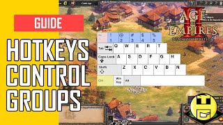 Beginner Hotkey and Control Group Set Up  Age of Empires 2 Definitive Edition Beginner Guide [upl. by Anovad]