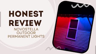 REVIEW  Novostella outdoor permanent lights [upl. by Lexy]