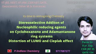 Stereoselective addition of nucleophilic reducing agents Concept of LUMO distortion Cieplak effect [upl. by Ecargyram]