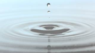 slow motion rippling water droplets [upl. by Nixie657]