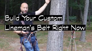 Build Your Custom Linemans Belt Right Now [upl. by Notliw583]