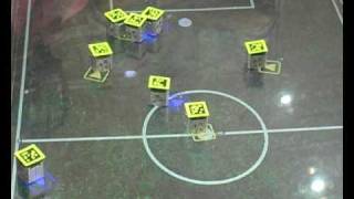 Ausschnitte des Endspiels der Mixed Reality auf dem RoboCup 2009 in Graz [upl. by Anaz]