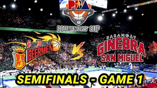 SAN MIGUEL vs GINEBRA  2024 PBA Governors Cup Semifinals Game 1 Live Score [upl. by Aroel452]