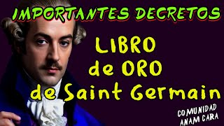 DECRETOS YO SOY DEL LIBRO DE ORO 🌌 Sagrado Fuego de Saint Germain💜 Conny Mendez 💜 LLAMA VIOLETA [upl. by Cott384]