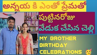 My brother birthday celebrations  birthday vlog  happy birthday  its me jansi vlogs [upl. by Granthem]