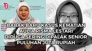 Investigasi kematian Aulia Risma dokter PPDS Undip diduga kerap dipalak senior Rp2040 jutabulan [upl. by Rajewski]