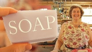 Beckys Beginner Bar Soap Recipe 3 Simple Ingredients Lye Lard amp Water [upl. by Nort]