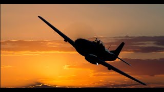 Sunset Soaring Riding the Magestic P51D into Dusk  VR DCS online [upl. by Gabbi]