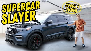 Ford Explorer ST  STAGE 4 Tuned 060MPH38s [upl. by Aldarcie]