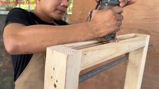 Incredible Creativity In Woodworking Projects  Best Wood Recycling Projects [upl. by Ardine692]