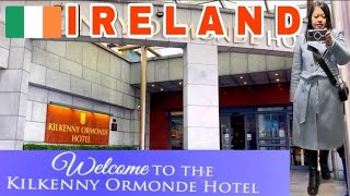 IRELAND Vlog 🇮🇪 A trip to KILKENNY  KILKENNY ORMONDE HOTEL Room tour 2023 [upl. by Ahsened]