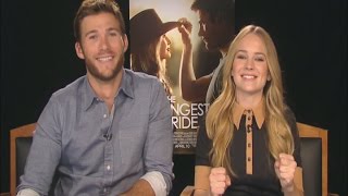 On the Screen with Scott Eastwood and Britt Robertson quotThe Longest Ridequot [upl. by Padgett]