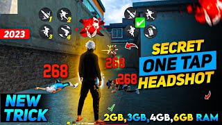 Free Fire Max Auto Headshot Trick 2023 Sensitivity  2gb 4gb 6gb Ram Headshot Sensitivity Setting [upl. by Odnuges]