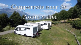 Camperreis naar de Aostavallei [upl. by Coppock]