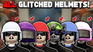 How To Get All Glitched Helmets In GTA 5 Online [upl. by Fari650]