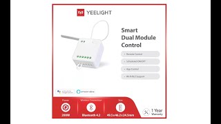 Xiaomi Yeelight Smart Dual Control Module  Ecovill Trading Kft [upl. by Champ]