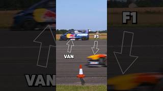 F1 Car vs Ford Supervan ⚡️ [upl. by Lorenza]