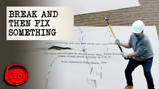 Break Something into the Most Pieces Then Fix It  Full Task  Taskmaster [upl. by Kata]