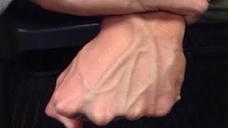 how to get SUPER VEINY HANDS in only 3 MINUTES [upl. by Bubalo]