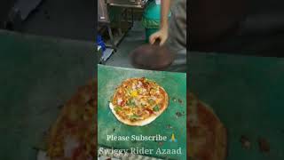 Pizza 🍕 at Onesta Hyderabad Pizza Food Shorts RiderAzaad Recipe [upl. by Kcinemod]