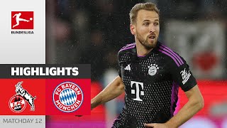 Kane Shoots Bayern Back To The Top  Köln  Bayern München  Highlights  MD 12 – Bundesliga 2324 [upl. by Nevur]