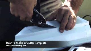 How to Make a Gutter Template [upl. by Mccahill216]