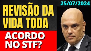 ACORDO NO STF REVISÃO DA VIDA TODA TEMA 1102 STF ÚLTIMAS NOTÍCIAS [upl. by Ayanet]