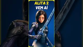 OFICIAL ALITA 2 ANJO DE COMBATE alita2 alita alitaanjodecombate anime cinema filme estreia [upl. by Atsocal]