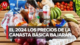 Profeco anuncia que hay tendencia a la baja en la canasta básica [upl. by Hedva470]