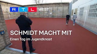 Schmidt macht mit Einen Tag im Jugendknast  RTL WEST [upl. by Erapsag293]