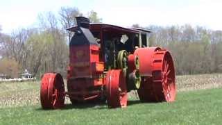 Antique 3060 IHC Mogul tractor with two cylinder opposed engine [upl. by Yatzeck40]