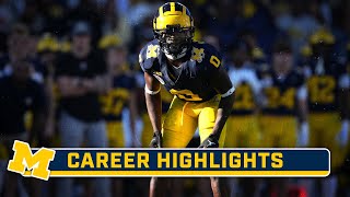 2024 NFL Draft Highlights DB Mike Sainristil  Michigan Football [upl. by Besse]