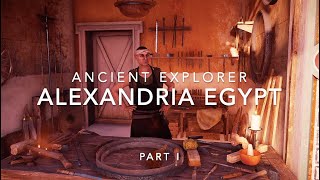 Ancient Alexandria Walking Tour Part 1  Egyptian Ambiance  Assassins Creed Origins [upl. by Clippard]