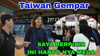 DETIK SEMUA PANIK LIHAT MEGA DI TAIWAN👺 KEJAR MEGAWATI SAAT KELUAR PINTU [upl. by Ailhat83]