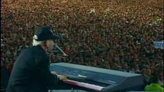 Elton John  Sacrifice Live Knebworth 1990avi [upl. by Akissej]