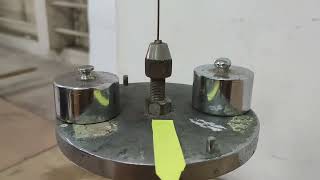 Exp1  Torsional Pendulum Experiment  1st semester  Anna University Syllabus [upl. by Sulakcin]