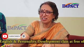 English Communication  Part 5  Prof Sumita Roy  IMPACT  2020 [upl. by Aleahcim]