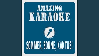 Sommer Sonne Kaktus Karaoke Version Originally Performed By Helge Schneider [upl. by Einyaj839]