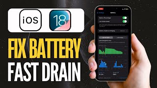 FIX iPhone Battery Draining Fast in iOS 18  Fix Battery Drain Issue After Update iOS 18 BETA [upl. by Dane]