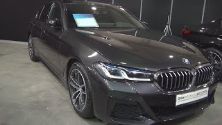 BMW 540d xDrive Sedan 2022 Exterior Walkaround [upl. by Rednasxela766]