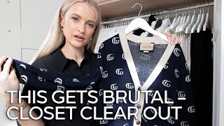 EXTRA AF WARDROBE CLEAR OUT  TIDY AND HOW IVE GROWN MY HAIR  Inthefrow [upl. by Fiester]