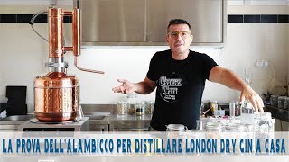 Distilliamo rose con il miglior alambicco di saggio per London Dry Gin [upl. by Haraj]