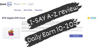 IPSOS ISAY DAILY EARN 1020 ACCOUNT CREATE REVIEW AND WITHDRAWHOW TO WORK IPSOS 2023 [upl. by Lulu]