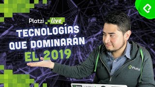 Lenguajes y tecnologías más rentables para 2019  PlatziLive [upl. by Hake]