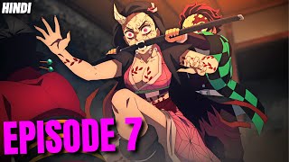 Demon Slayer Season 2 Episode 7 Explained in Hindi gyutaro [upl. by Yreme]