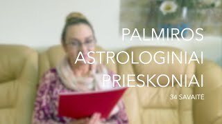 34sav PALMIROS ASTROLOGINIAI PRIESKONIAI 2023 08210827 [upl. by Atnuhs]