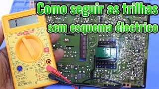 Como seguir as trilhas sem esquema eléctrico parte 01 [upl. by Navis597]