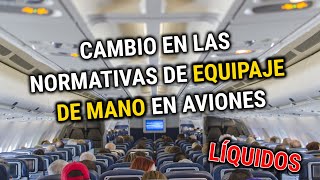 EQUIPAJE de mano para VIAJAR en AVIÓN  Transporte de líquidos [upl. by Ware]