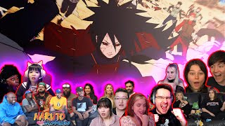 Madara Uchiha Vs Shinobi Alliance 20 People React Shippuden 322 REACTION MASHUP [upl. by Farra]